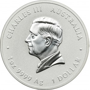 Australia, Charles II, 1 Perth Dollar 2024 P - Quokka