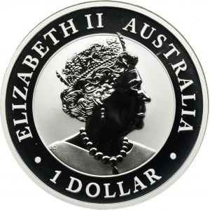 Australia, Elizabeth II, 1 Dollar Perth 2019 P - Kookaburra