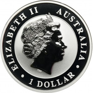 Australie, Elizabeth II, 1 Dollar Perth 2018 P - Kukabura