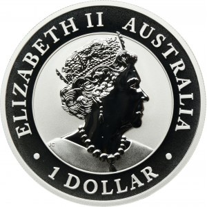 Australia, Elizabeth II, 1 Dollar Perth 2021 P - Kookaburra