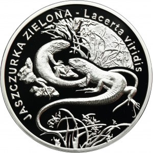 20 złotych 2009 Jaszczurka Zielona