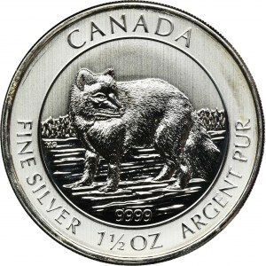 Canada, Elizabeth II, 8 Dollars 2014 - Arctic Fox