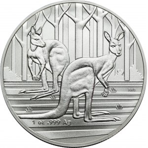 Australie, Charles III, $1 Canberra 2023 - Kangourou