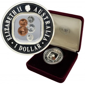 Australia, Elizabeth II, 1 Perth Dollar 2006 - 40th Anniversary of the Monetary System