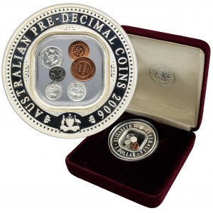 Australia, Elizabeth II, 1 Perth Dollar 2006 - 40th Anniversary of the Monetary System