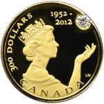 Canada, Elizabeth II, 300 Dollars Ottawa 2012 - Diamond Jubilee