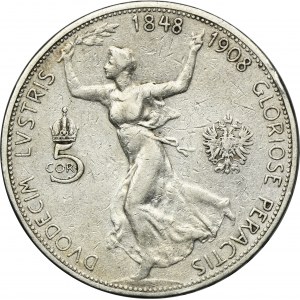 Austria, Franz Joseph I, 5 Corona Wien 1908