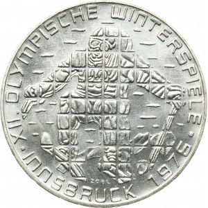 Austria, II Republic, 100 Schilling Wien 1976 - XII Winter Olympic Games