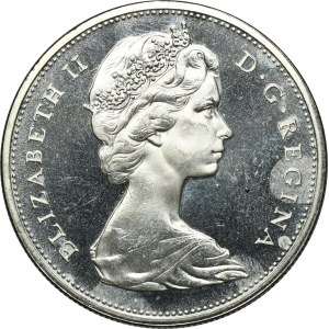 Canada, Elizabeth II, 1 Dollar 1965 - Canoe