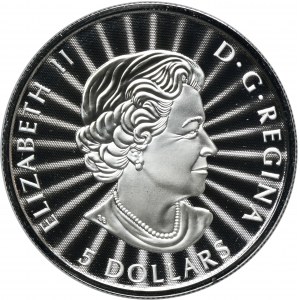 Canada, Elizabeth II, 5 Dollars Ottawa 2022 - Polar Bear