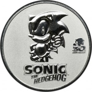 Niue, Elizabeth II, 2 2021 USD - ježko Sonic