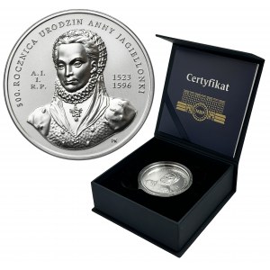 50 złotych 2023 500. Rocznica Urodzin Anny Jagiellonki