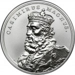 Skarby Stanisława Augusta, 50 złotych 2014 Kazimierz Wielki
