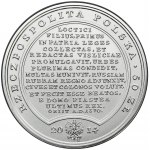 Skarby Stanisława Augusta, 50 złotych 2014 Kazimierz Wielki