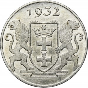 Free City of Danzig, 2 gulden 1932 Cog