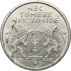 Free City of Danzig, 5 gulden 1935