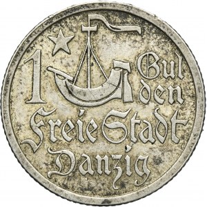 Free City of Danzig, 1 gulden 1923
