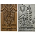 Set, Plaque VIII General Meeting of PTN 2007 (2 pcs.)