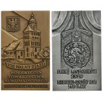 Set, Plaque VIII General Meeting of PTN 2007 (2 pcs.)