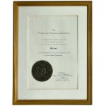 Medal of the Jagiellonian University for prof. Nicolaus Zwetnow
