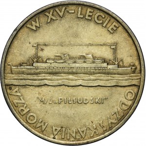 Médaille de la Ligue maritime et coloniale, 15e anniversaire de la reconquête de la mer