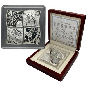 Zestaw, 10 złotych 2012 Mistrzostwa Europy w Piłce Nożnej UEFA (4 szt.)