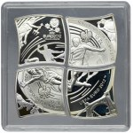Zestaw, 10 złotych 2012 Mistrzostwa Europy w Piłce Nożnej UEFA (4 szt.)