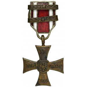 PRL, Miniature Cross of Valor with two fittings