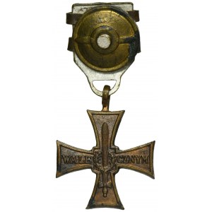 PRL, Miniature Cross of Valor with two fittings