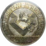 Denmark, Christian V, Medal bombardment of Ratzeburg and conclusion of peace 1693 - PCGS SP66 - ex. Karsten Kold