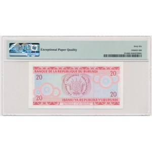 Burundi, 20 Franken 1991 - PMG 66 EPQ