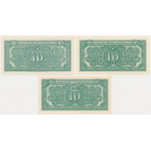 Czechoslovakia, 5 Korun (1945-50) (3 pcs.)