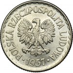 PRÓBA NOWE SREBRO, 1 złoty 1957 - RZADKOŚĆ