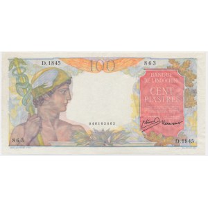 French Indochina, 100 piastres (1949-54)