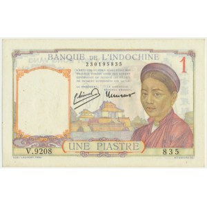 Indochine française, 1 piastre (1946)