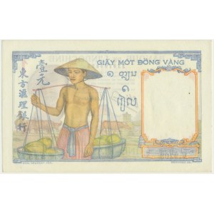 Indochine française, 1 piastre (1946)