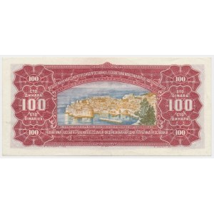 Yugoslavia, 100 Dinara 1955