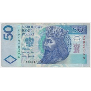 50 złotych 1994 - AA -