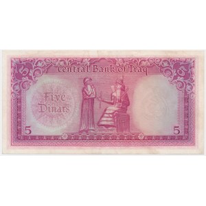 Irak, 5 dinars (1959)
