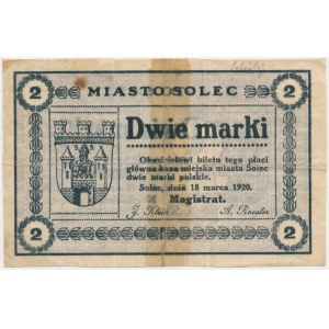 Solec (Schulitz), 2 marki 1920