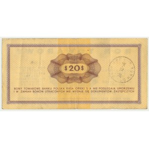 Pewex, 20 dolarów 1969 - FH -