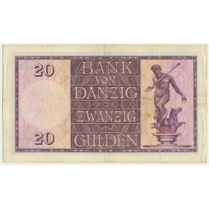 Danzig, 20 Gulden 1932 - C/B -