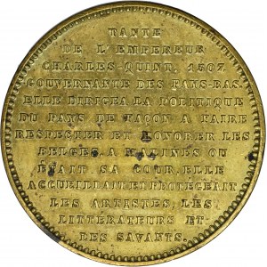 Belgium, Leopold I, Token Marguerite d'Autriche 1846