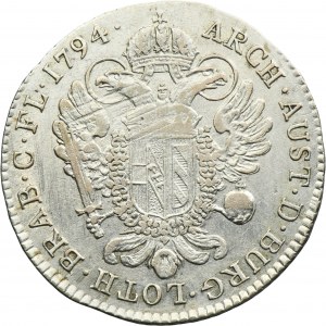 Austrian Netherlands, Franz II, 14 Liards Brussels 1794