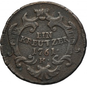 Autriche, Marie-Thérèse, 1 Krajcar Kremnica 1761 K