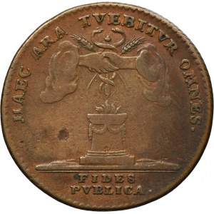 Austrian Netherlands, Franz II, Coronation Token 1792 - RARE
