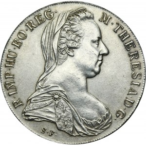 Austria, Maria Theresa, Thaler Wien 1780 SF - RESTRIKE