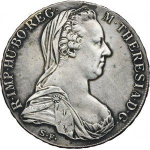 Autriche, Marie-Thérèse, Thaler Vienne 1780 SF - NEW BIT