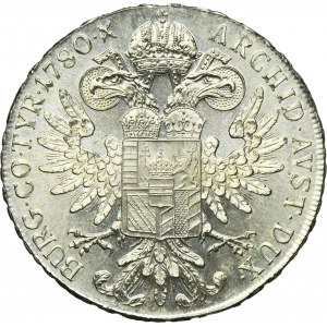 Autriche, Marie-Thérèse, Thaler Vienne 1780 SF - NEW BIT