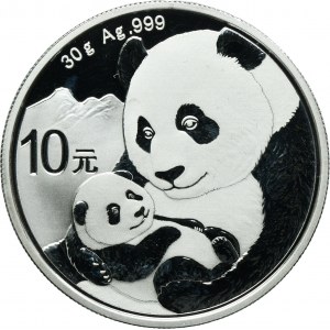 China, 10 Yuan 2019 - Panda